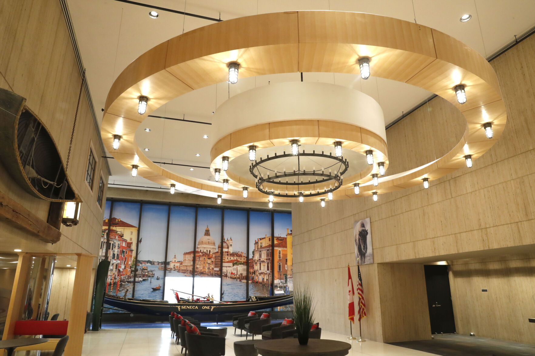 Seneca One Tower lobby